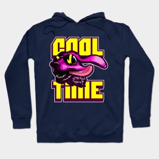 cool time dog Hoodie